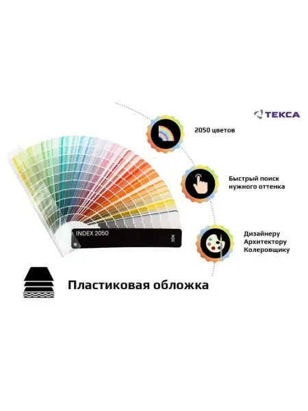 Каталог цветов NCS INDEX 2050 (Пластиковая обложка)