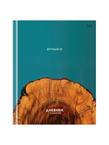 Дневник 1-11 кл. 40л. (твердый) BG "Врубайся", матовая лами