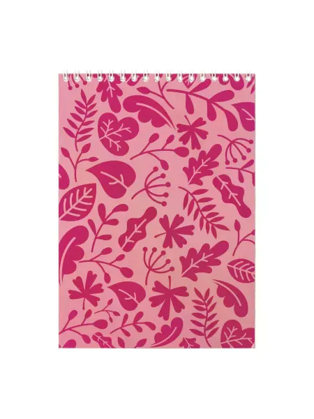 Блокнот А5 40л Attache Magenta клетка, 65г, бел.100% картон