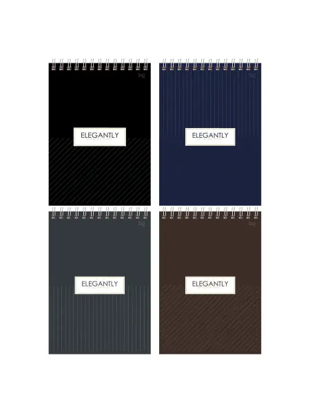 Блокнот А5 60л. на гребне BG "Minimal"