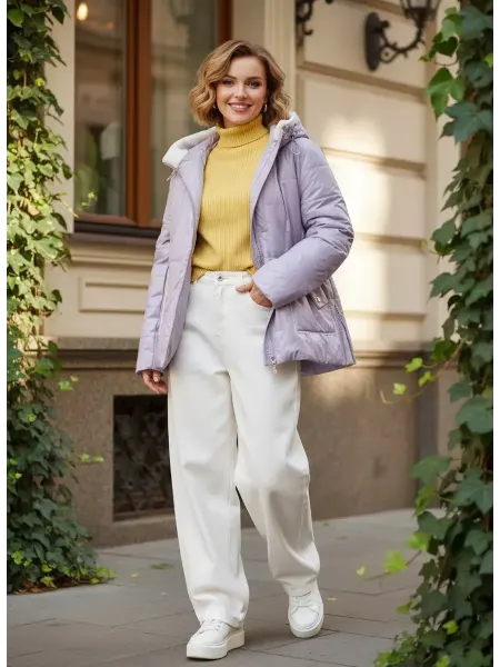 Hosta Куртка демисезонная короткая большие размеры