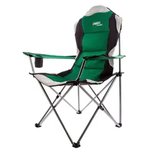 Кресло складное Palisad Camping 60х60х110/92см с подлокотниками и подстаканником (69592)