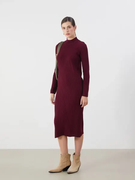 LC Waikiki Женский бордовый Платье