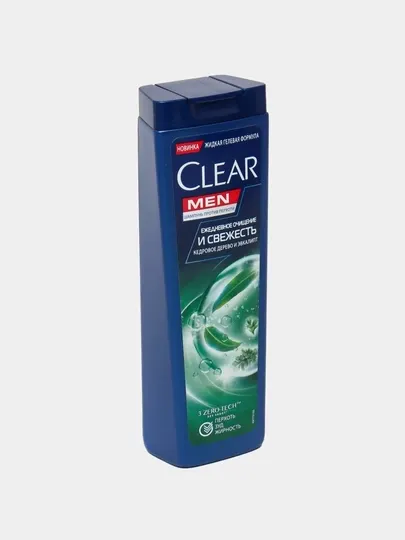 Шампуни CLEAR Men – Ежедневное очищение и свежесть