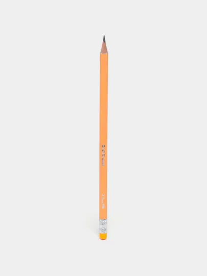 Чернографитный карандаш ErichKrause Pastel Bloom, трехгранный, с ластиком, HB 60722