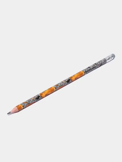 Чернографитный карандаш ErichKrause Metallic, трехгранный, HB 60723 q0000053321
