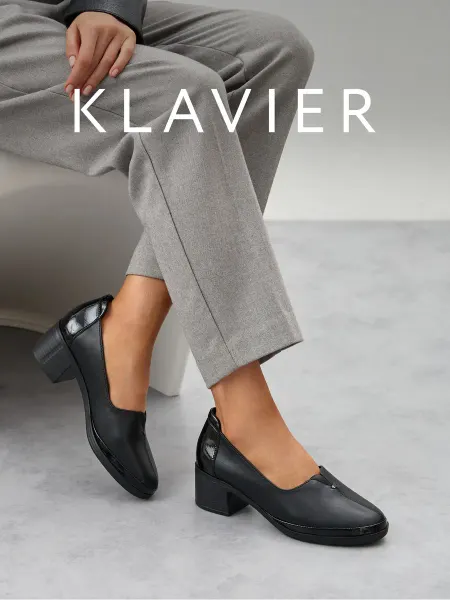 KLAVIER Туфли черные женские