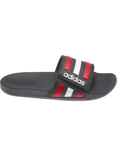 Adidas Шлепанцы ADILETTE COMFORT AD CBLACK VIVRED FTWWHT