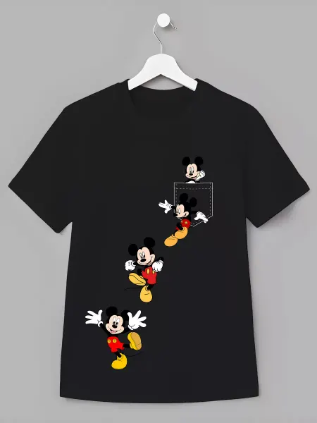 Nuobi Kids Детская футболка в стиле Disney Mickey