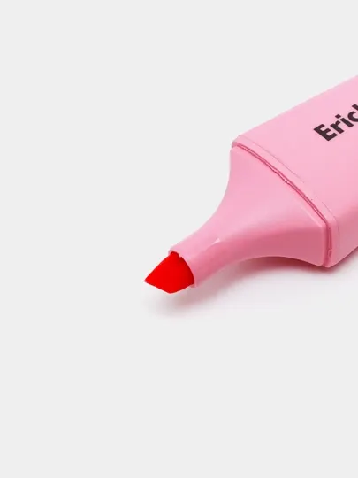 Текстмаркер ErichKrause Visioline V-12 Mini Pastel, цвет чернил розовый 60801