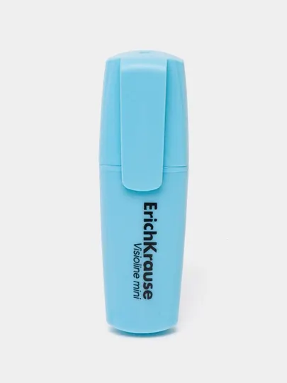 Текстмаркер ErichKrause Visioline V-12 Mini Pastel, цвет чернил голубой 60802