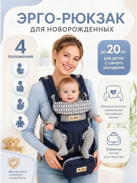 Эргорюкзак кенгуру для детей