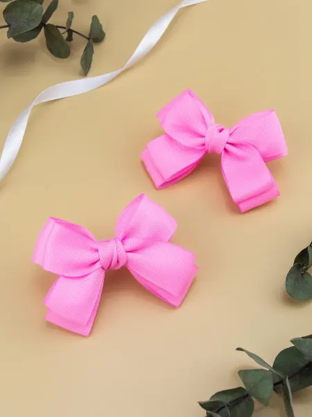 Мария Смородина Бантики для волос на резинке "Pink"