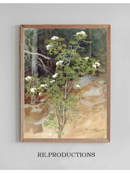 Re.productions Постер White rowan - Eero Järnefelt