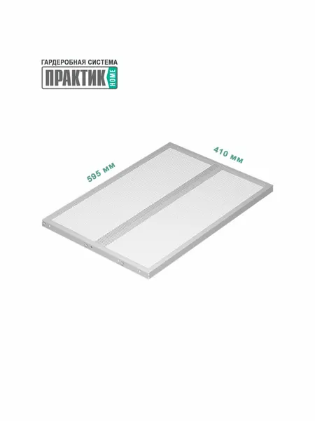 ПРАКТИК HOME Полка мелкосетчатая GShM 60x40 белая