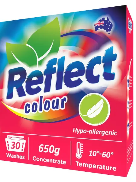 Reflect Стиральный порошок Colour для цветных вещей, 650г