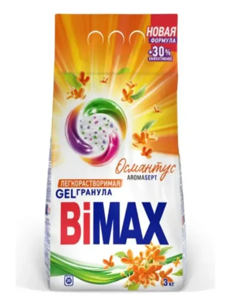 BIMAX Стиральный порошок Османтус, 3 кг