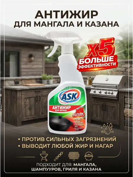 Marco de Luz Антижир для кухни жироудалитель для казана и гриля