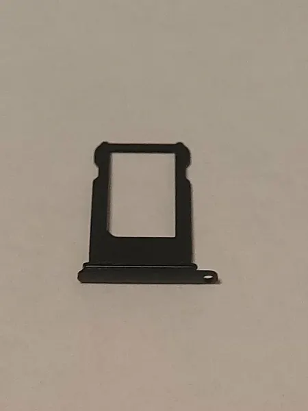 Сим лоток для iphone 8 черный