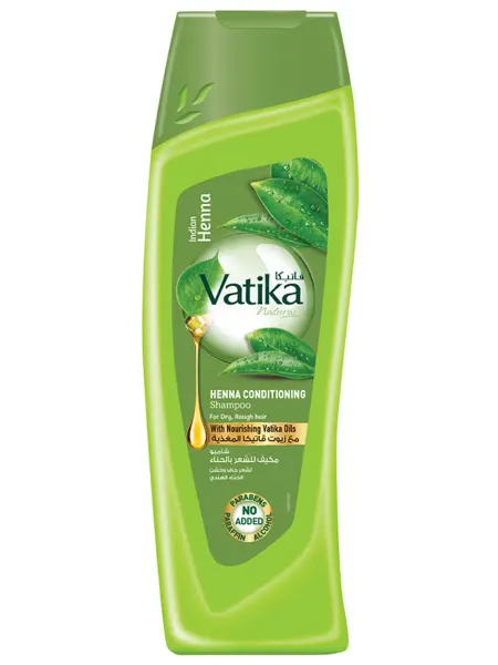 Dabur Шампунь для волос с хной (Vatika Henna), 400 мл