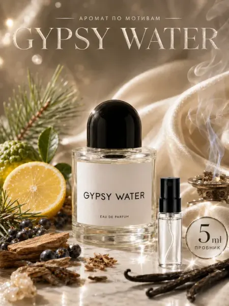 Селективный парфюм духи Gypsy Water пробник 5 мл