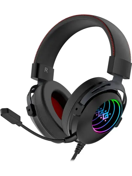Наушники игровые с микрофоном (62420) ECHO черный