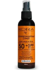 Спрей солнцезащитный для лица и тела SPF-50
