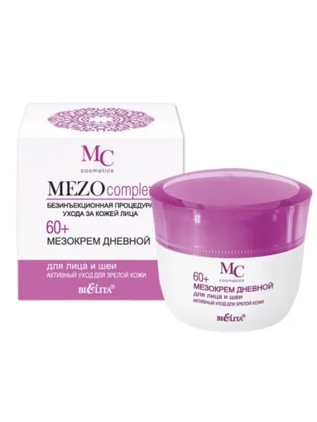 BIELITA МезоКрем для лица и шеи Дневной MEZOcomplex 60+