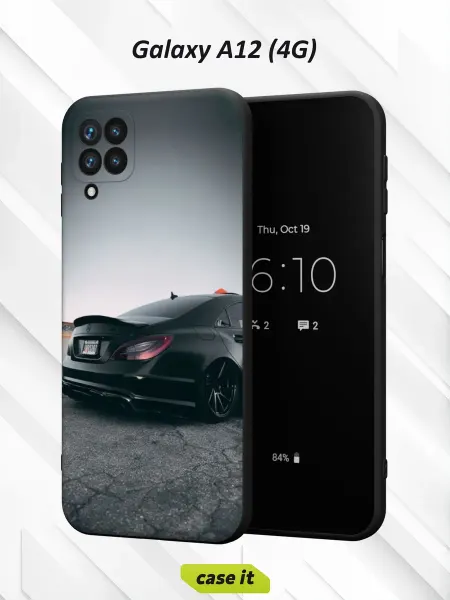 Case it Чехол на Samsung A12 с принтом Mercedes-Benz CLS 63