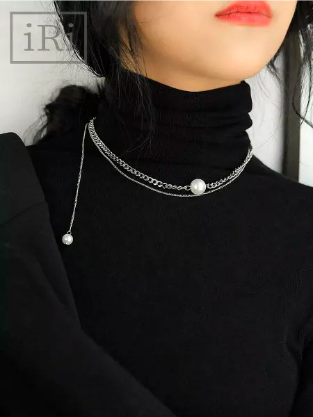 Premium Jewelry iRi GIFTS Цепочка на шею женская многослойная