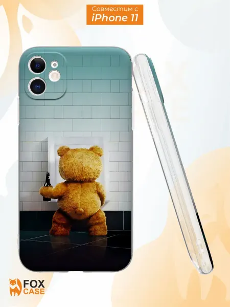 Fox Case Чехол на iPhone 11 с принтом Мишка