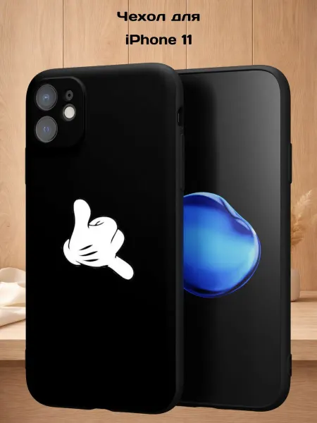 Case Style Чехол на iPhone 11 с принтом Микки Маус