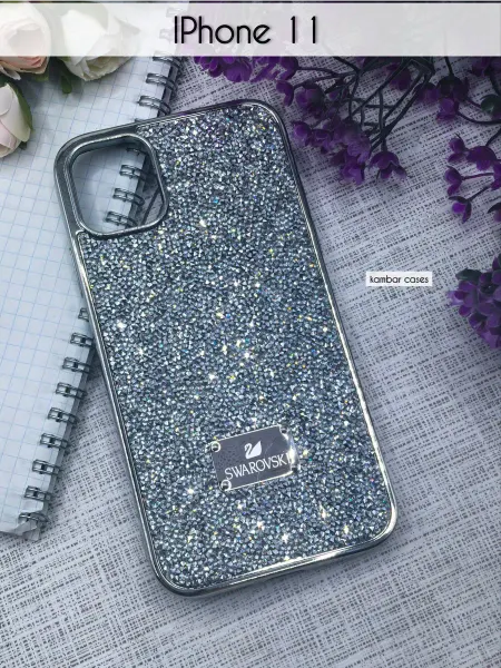 ELNAZ COVER Блестящий чехол на iphone 11 с кристаллами Swarovski