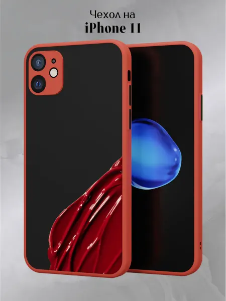 Slow Hold Чехол бампер на iPhone 11 эстетичный
