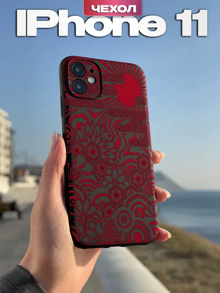 PBl store Чехол на iPhone 11 с принтом Япония