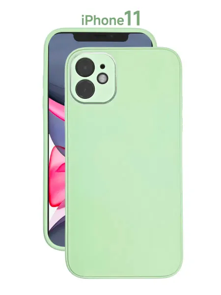 Чехол на iPhone 11 имитация стекла