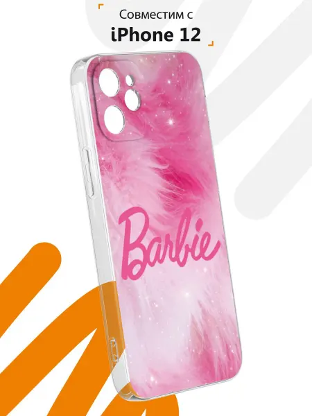 Мобилиус Чехол на iPhone 12 mini с принтом Barbie