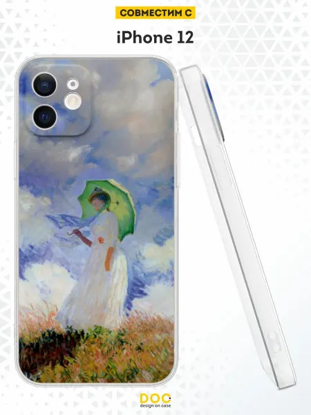 DesignOnCase Чехол на iPhone 12 с принтом Искусство