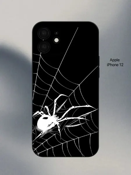 PANCASE Чехол на iPhone 12 паук
