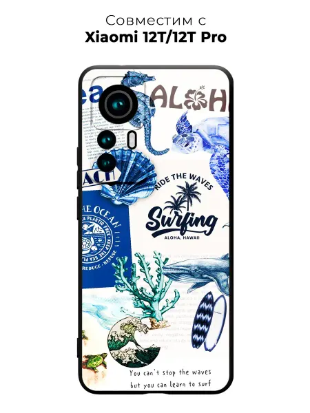 PANCASE Чехол на Xiaomi 12T 12T Pro Морской