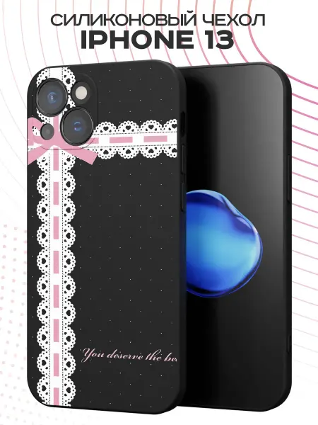 FACTORIA Чехол на Apple iPhone 13 с принтом Кружево