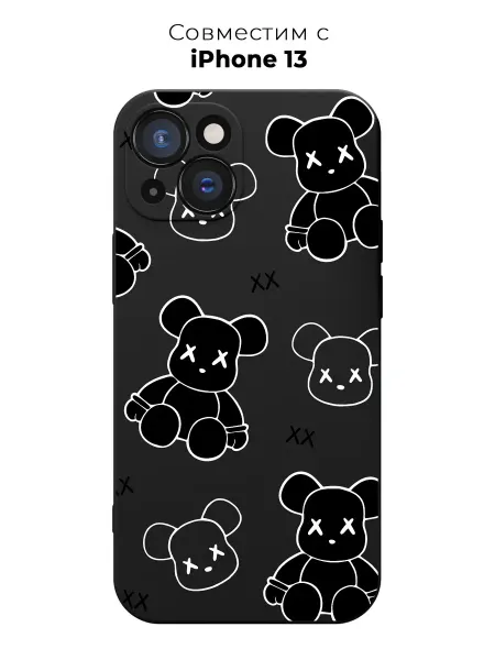 PANCASE Чехол на Apple iPhone 13 Kaws