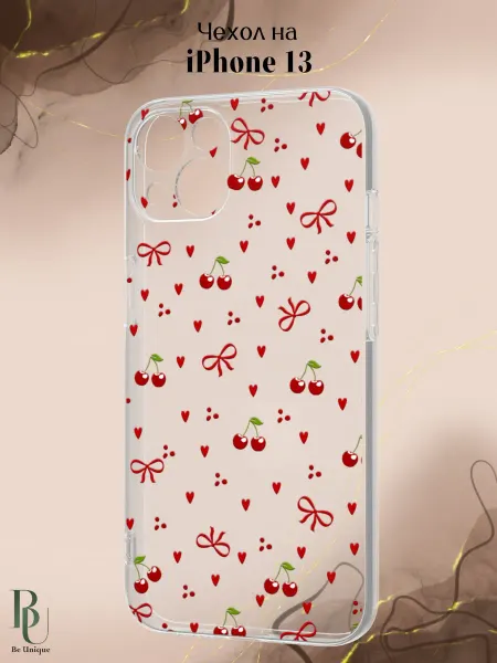 Be Unique Чехол на iPhone 13 с бантиками