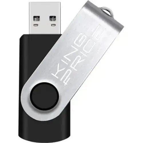 Флешка USB Flash KingPrice KPFD2 (KPFD2A064ABK), Серебристый 64 ГБ