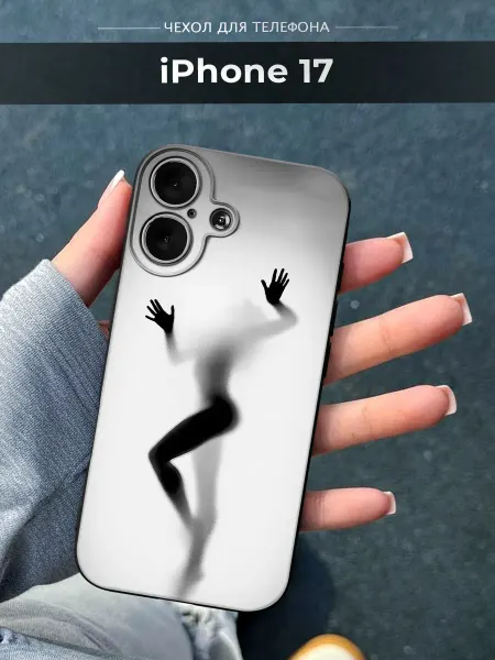 NineCase Чехол на iPhone 17 Женский силуэт