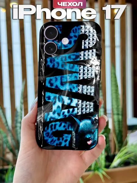 PBl store Чехол на iPhone 17 с принтом Swag