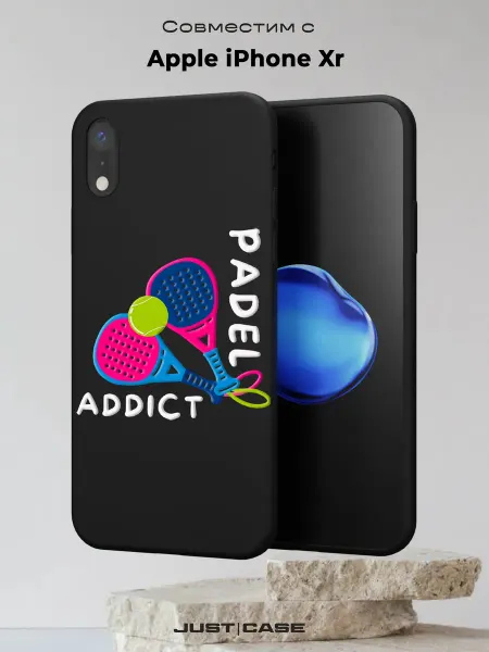 Принт-бутик Чехол на iPhone XR с принтом Padel