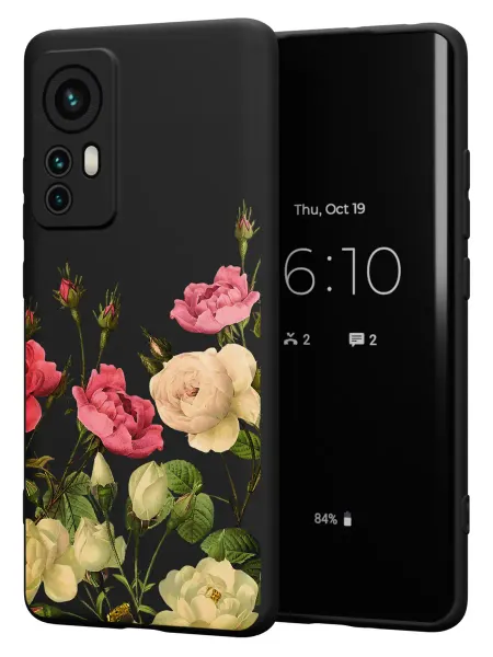 FACTORIA Чехол на Xiaomi Mi 12 и 12X с принтом Розы