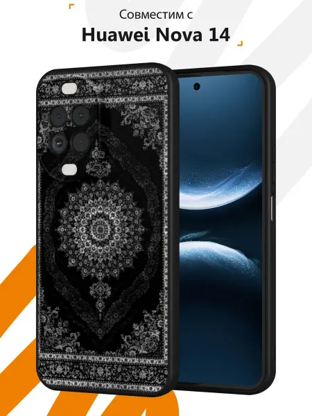 Мобилиус Чехол на Huawei Nova 14 с принтом Ковер