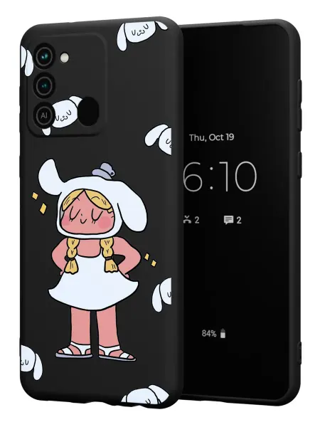 FACTORIA Чехол на Tecno Spark 8C GO 2022 с принтом Девочка